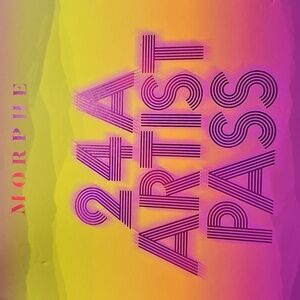 Morphe 24A Artist Pass Poster - Pink and Yellow Gradient